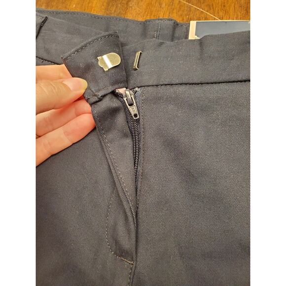 NEW Boy's Navy School Uniform Shorts | CHAPS Skinny Bermuda - Picture 4 of 8